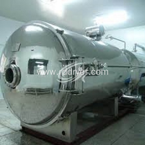 Titanium dioxide low temperature vacuum freeze dryer